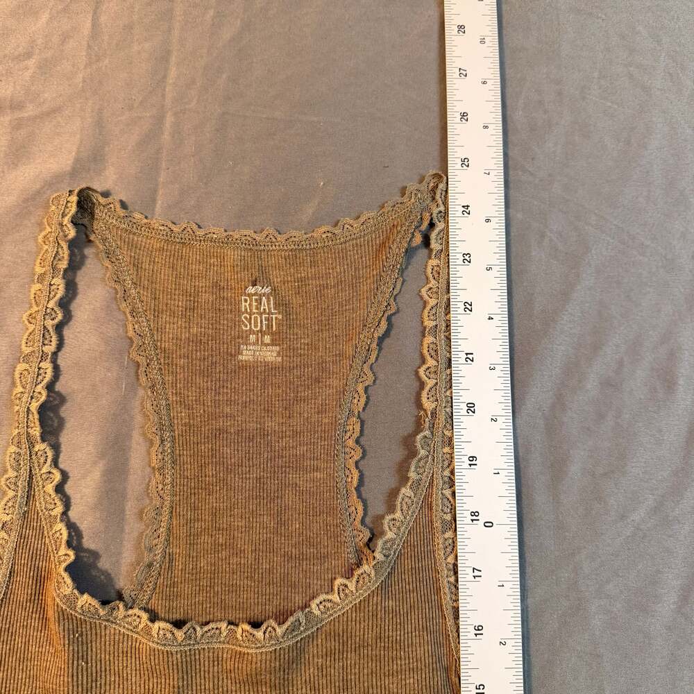 Aerie Ribbed Trim Tank Top - Picture 6 of 6